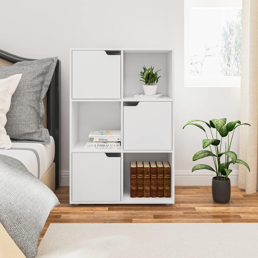 Triad Standing Storage Room Divider Office Cabinet Bookcase Shelve Rack | Furniture | Waseeh Pakistan