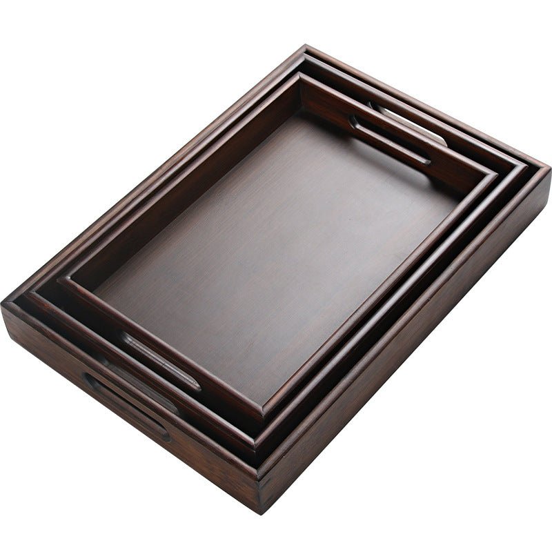 Triple Wooden Tray Tea Set (Pack of 3) | kitchen item | Waseeh Pakistan