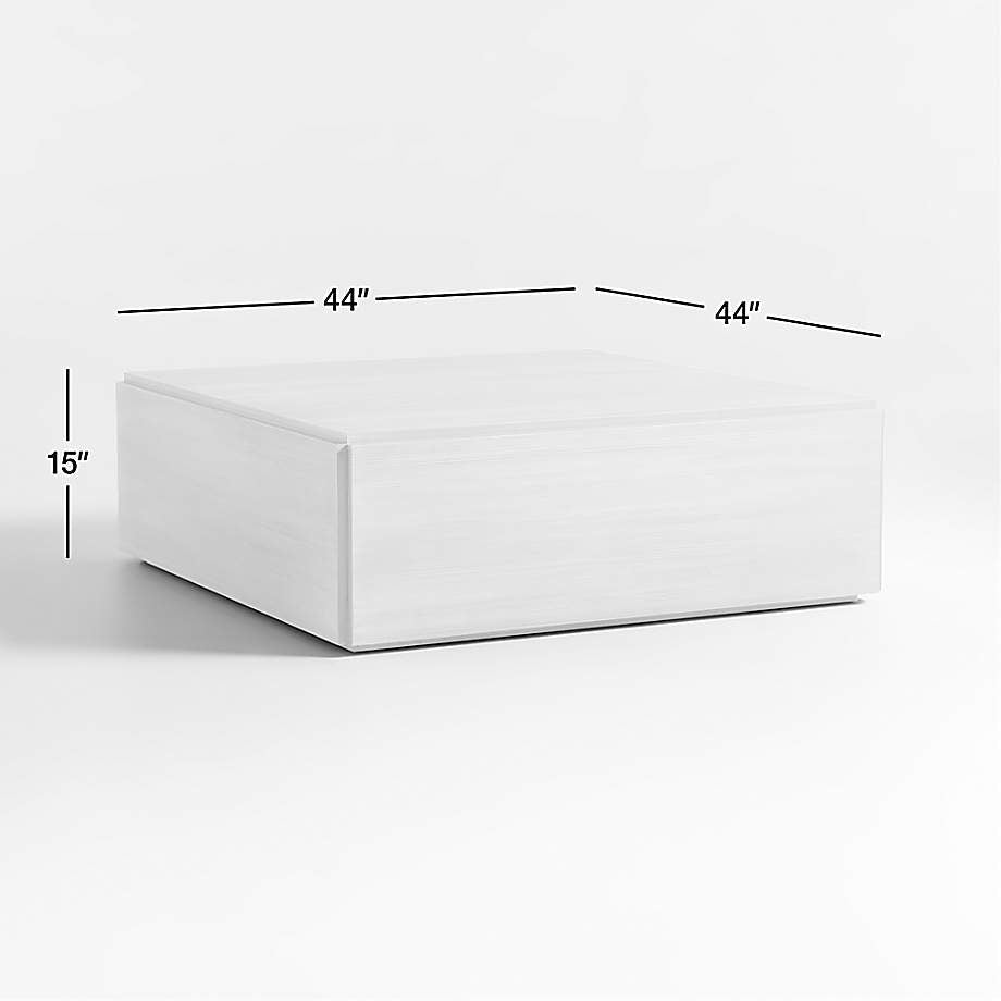 Troupe Aesthetic Living Lounge Square Coffee Table<MDF 4071 | Furniture | Waseeh Pakistan