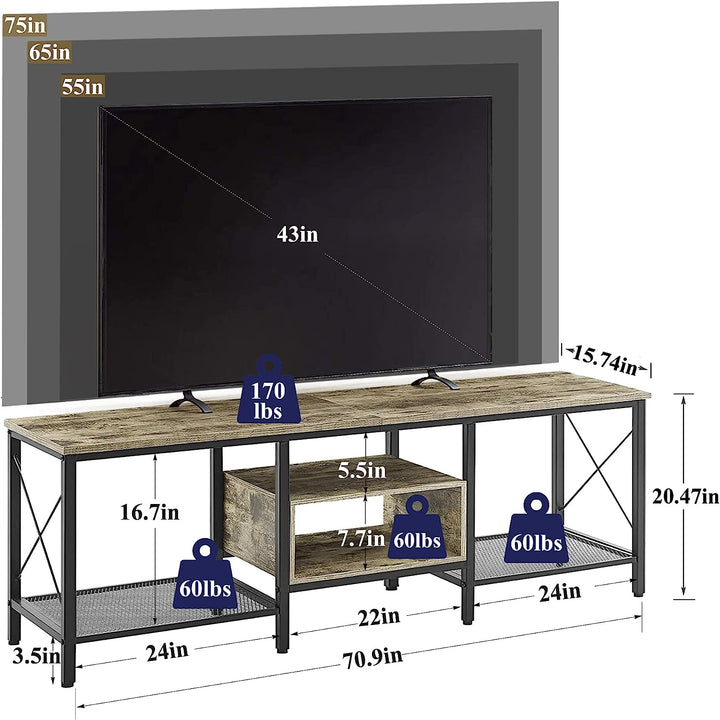 Ultra Wide Multipurpose LED Lounge Living Room Console Table - Special | Furniture | Waseeh Pakistan