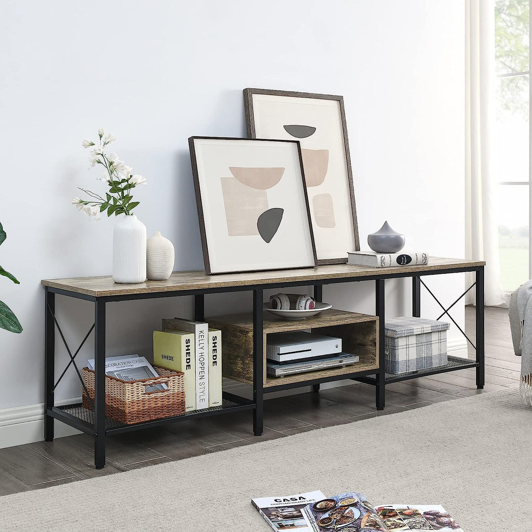 Ultra Wide Multipurpose LED Lounge Living Room Console Table - Special | Furniture | Waseeh Pakistan