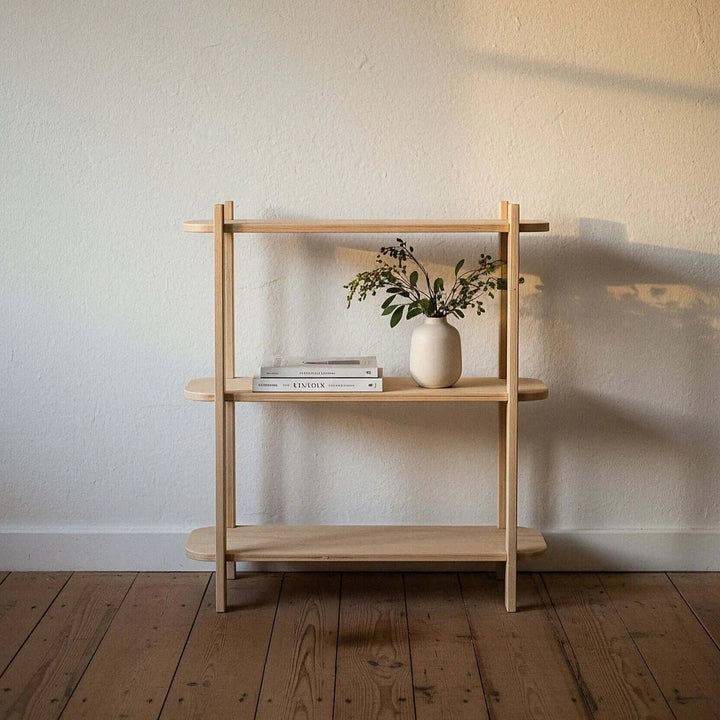 Unifolo Multi-tier Living Lounge Organizer Shelve Wooden Decor Rack | Furniture | Waseeh Pakistan