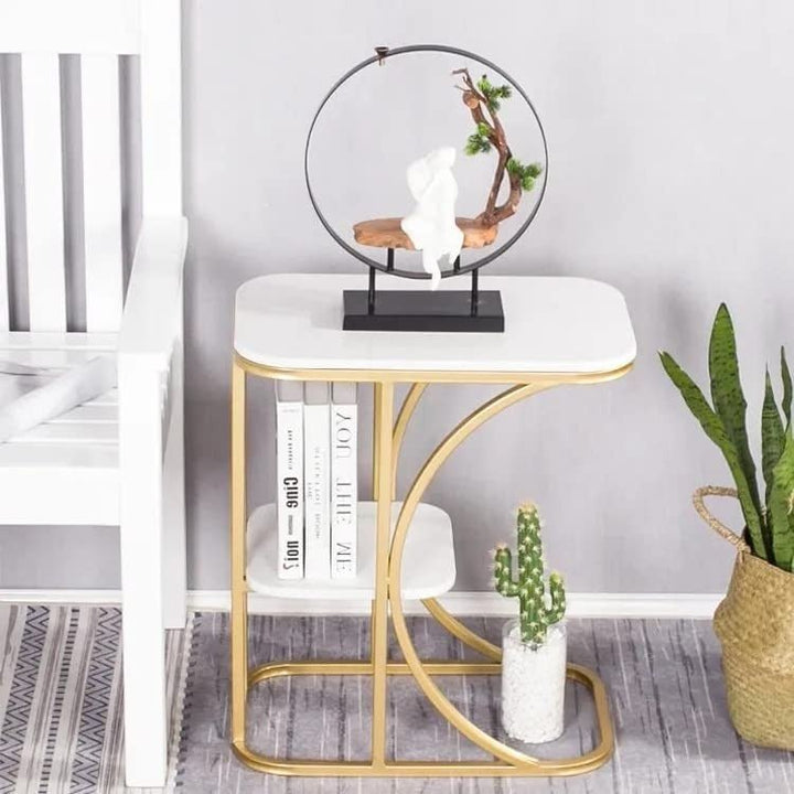 UPBEER Balcony Coffee Table Small House Marble Side Cabinet Living Room Sofa | Furniture | Waseeh Pakistan