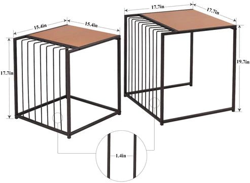 Urcha Living Lounge Center Coffee Serving Sofa Side Nesting Tables | Furniture | Waseeh Pakistan