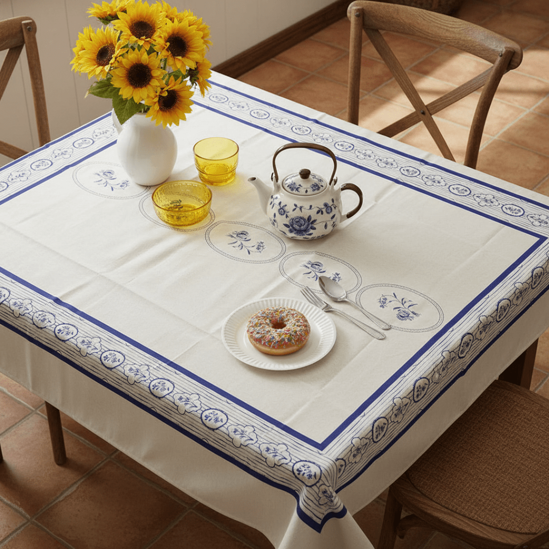 Valique Medallion Table Covers | Home Décor | Waseeh Pakistan