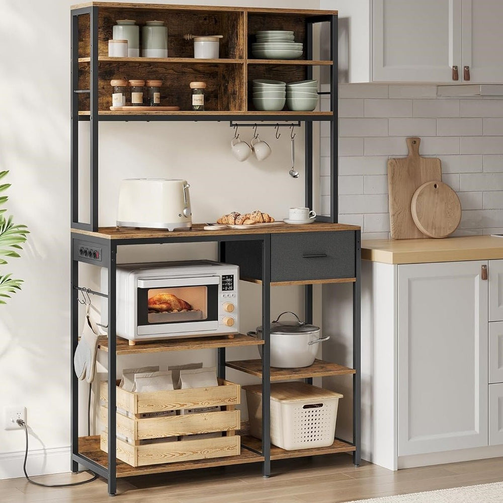 Varlet Microwave Oven Storage Drawer Kitchen Rack | Furniture | Waseeh Pakistan
