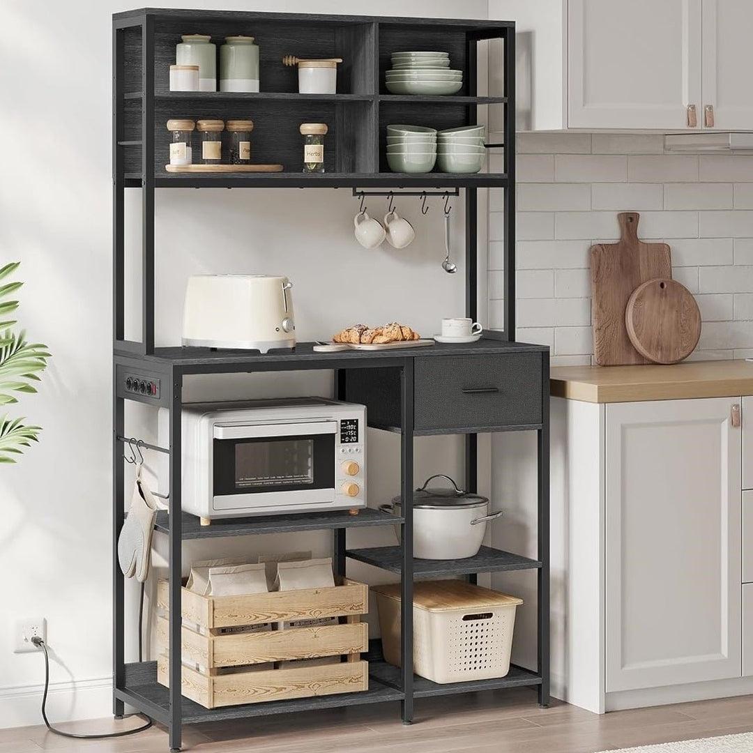 Varlet Microwave Oven Storage Drawer Kitchen Rack | Furniture | Waseeh Pakistan