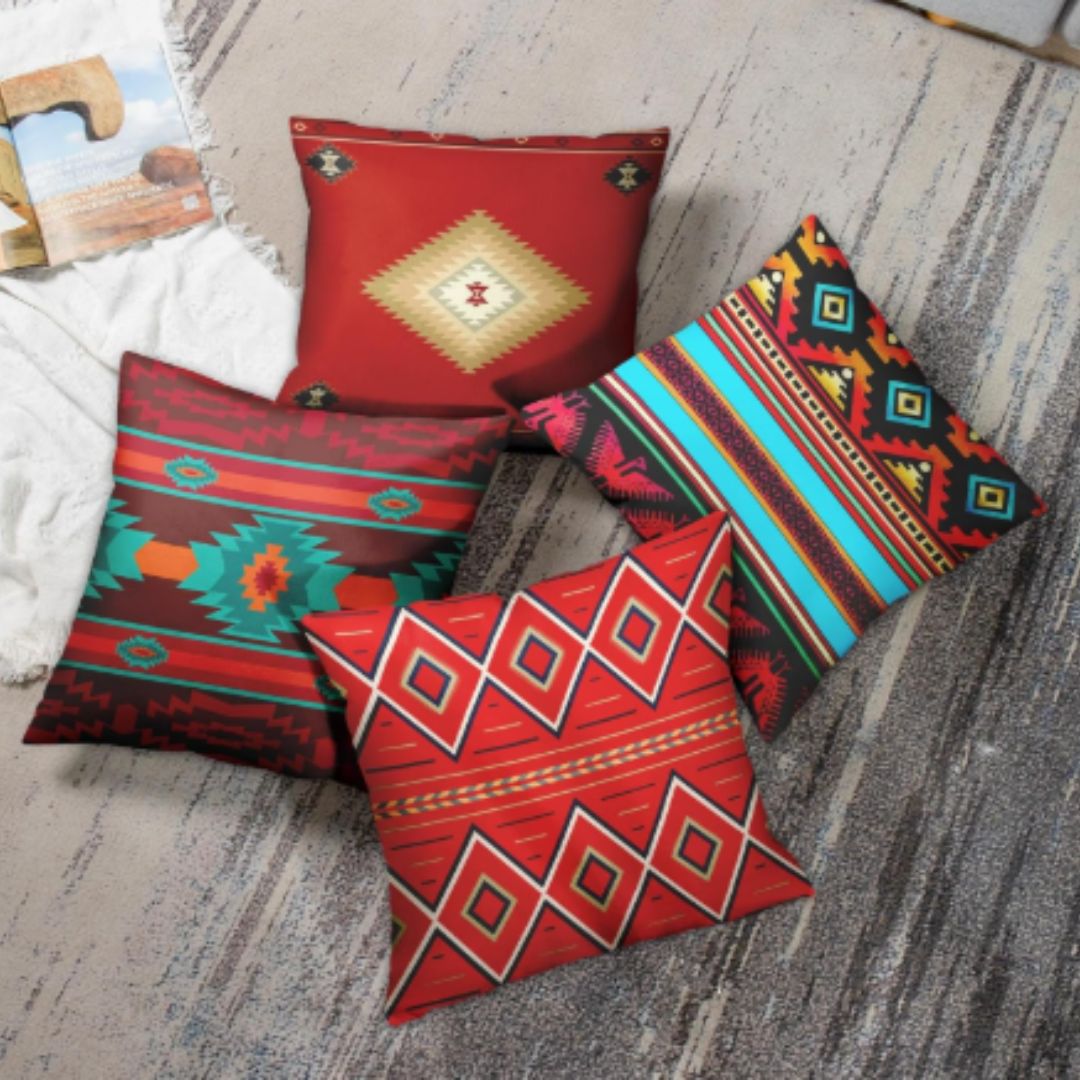 Velessa Cushion Covers (Set of 4) | Home Décor | Waseeh Pakistan