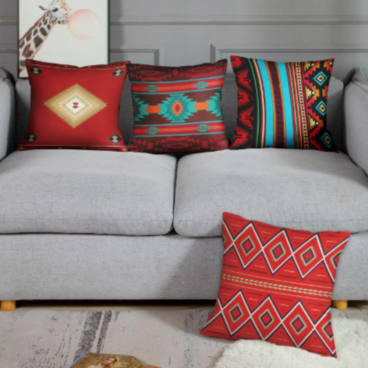 Velessa Cushion Covers (Set of 4) | Home Décor | Waseeh Pakistan