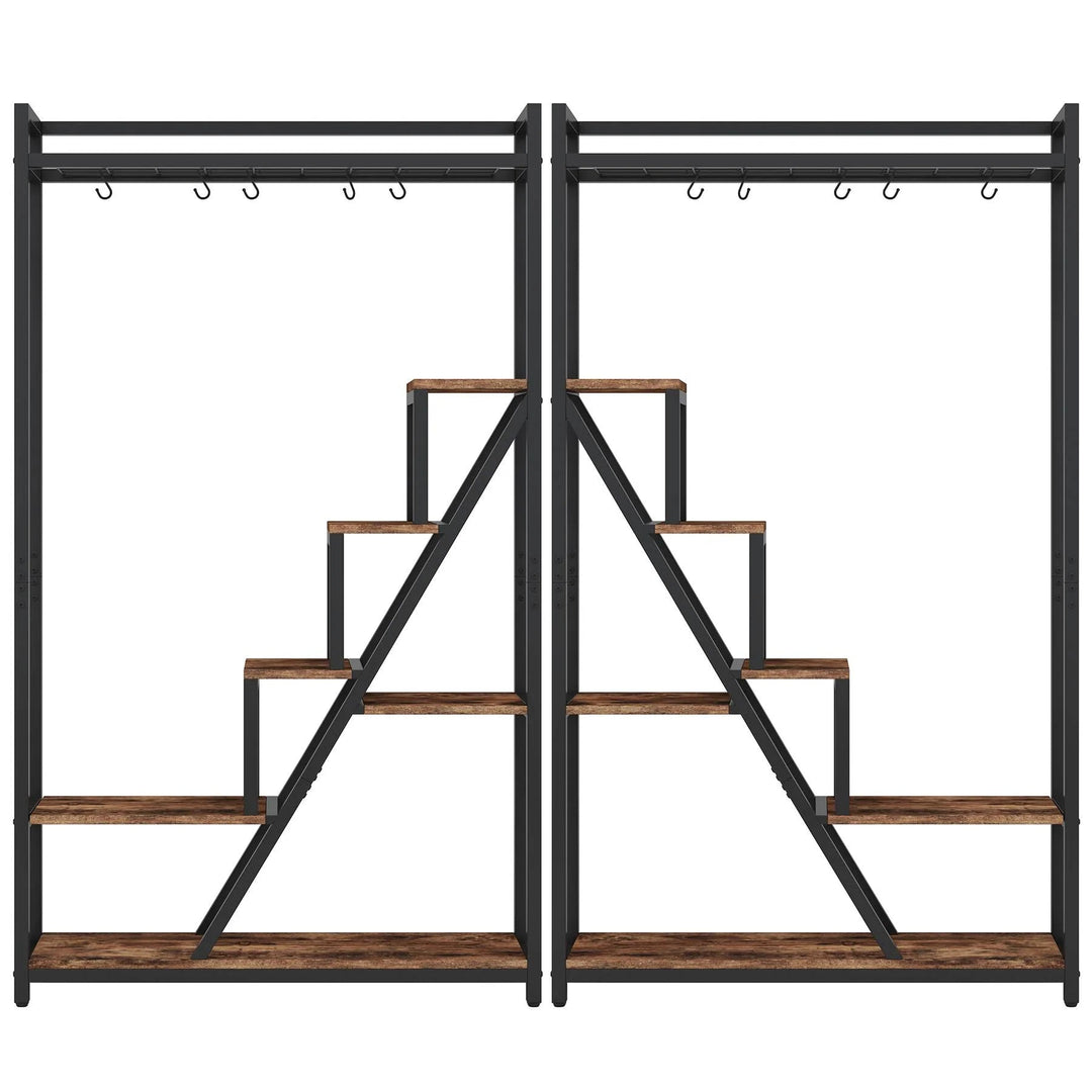 Velior 7-Tier Organizer Rack with 5 S-Hooks | Furniture | Waseeh Pakistan