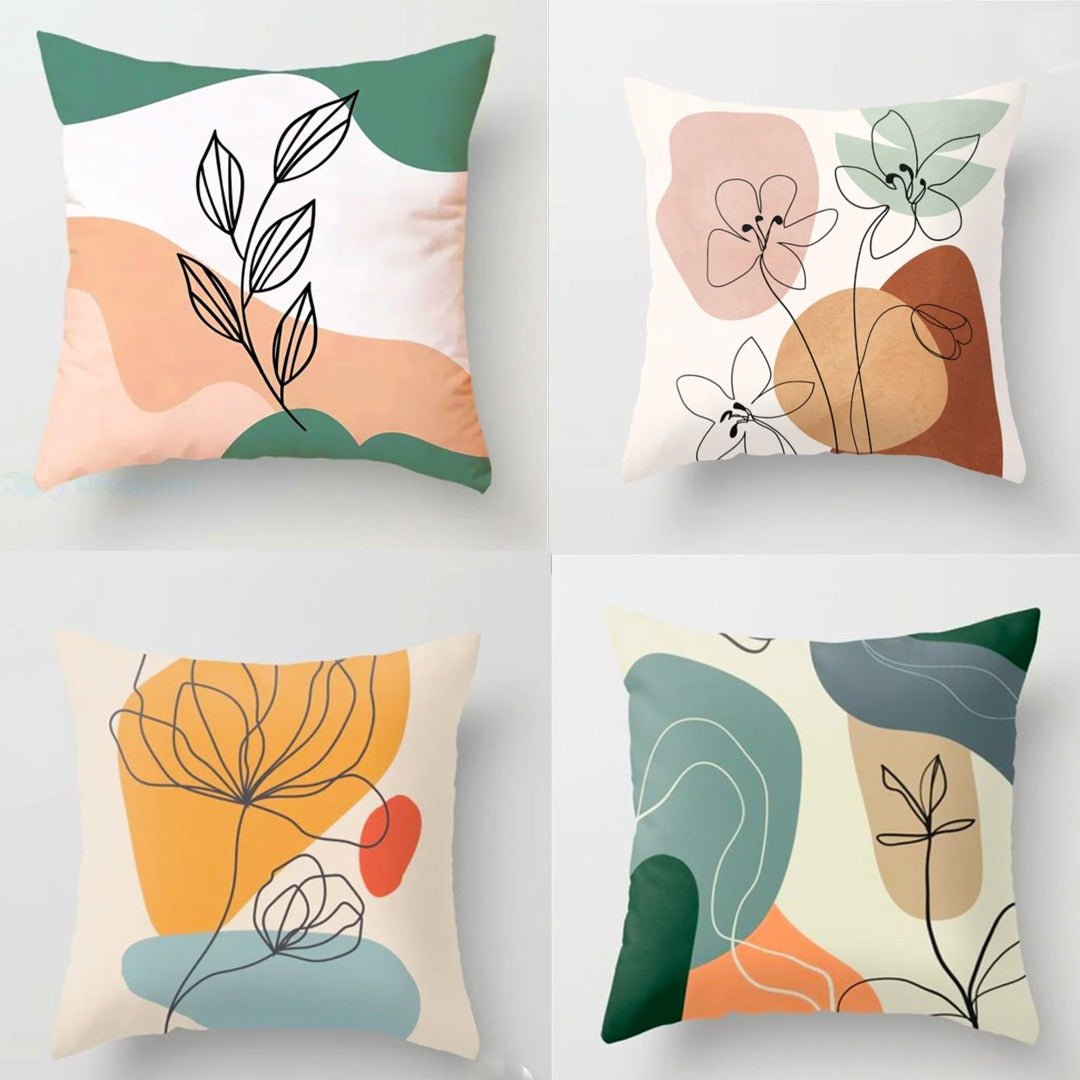 Velissea Cushion Covers (Set of 4) | Home Décor | Waseeh Pakistan