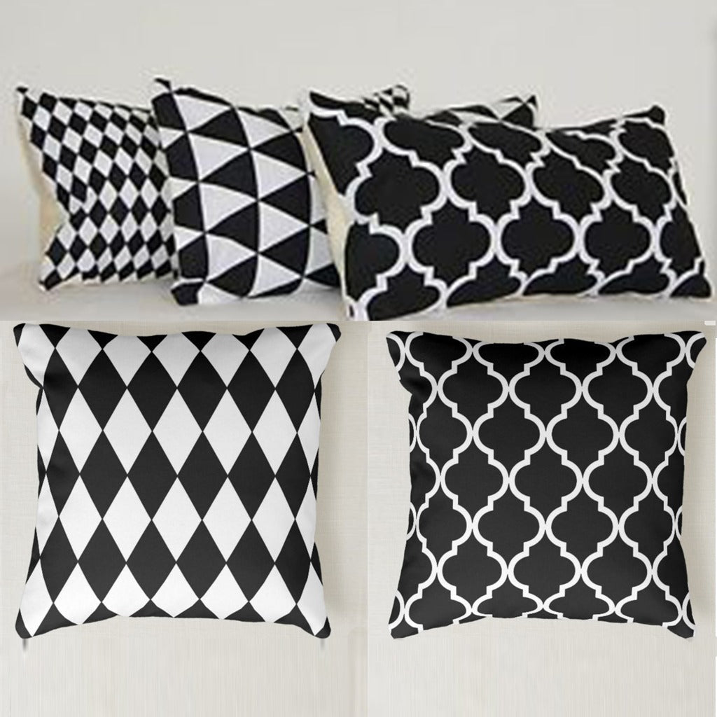 Velora Blakish Cushion Covers (Set of 5) | Home Décor | Waseeh Pakistan
