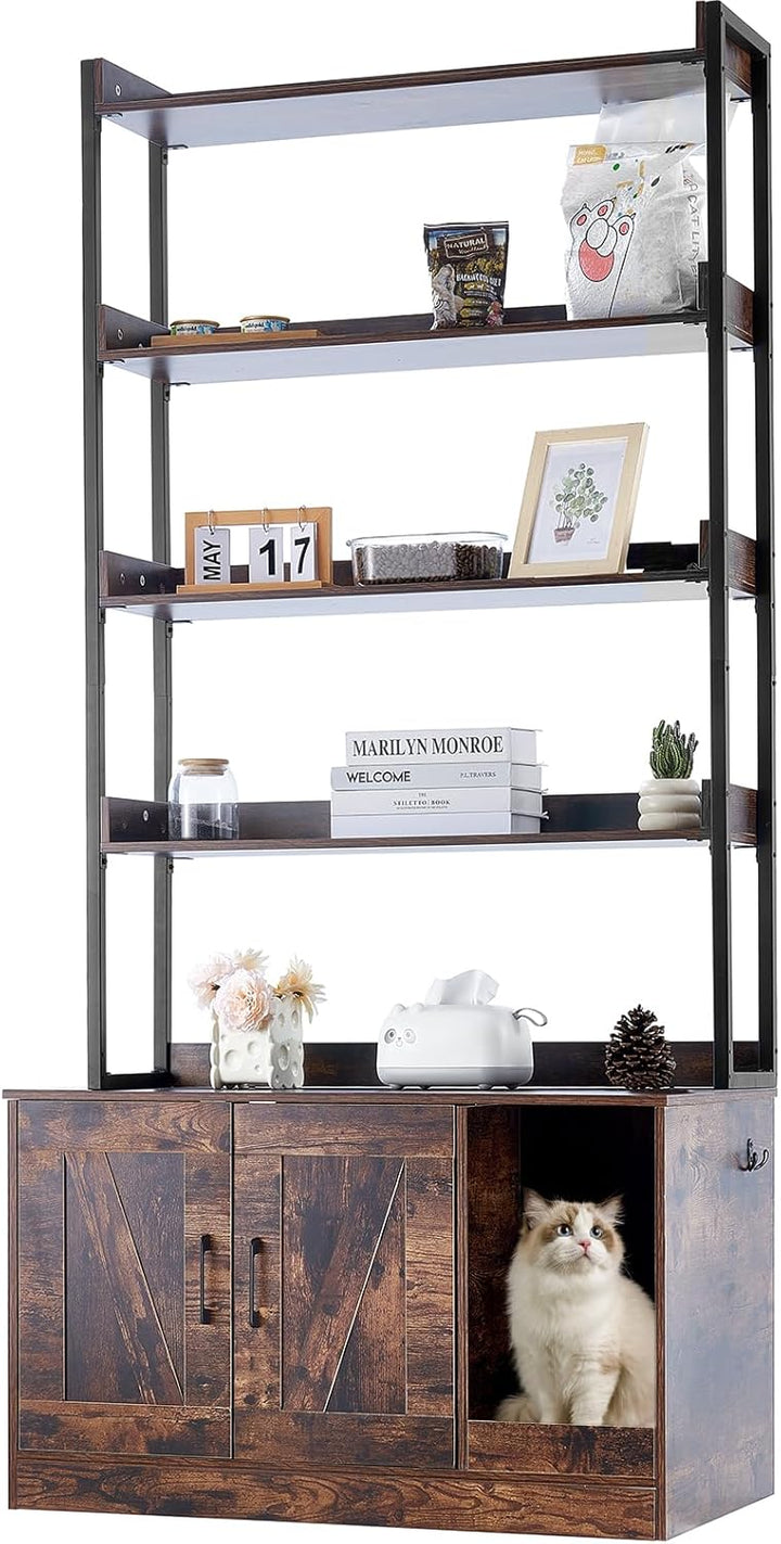 Vevorota Living Lounge Bokkcase Cat Space Organizer Rack | Furniture | Waseeh Pakistan