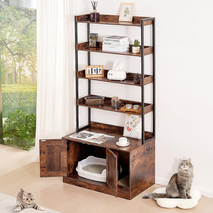 Vevorota Living Lounge Bokkcase Cat Space Organizer Rack | Furniture | Waseeh Pakistan