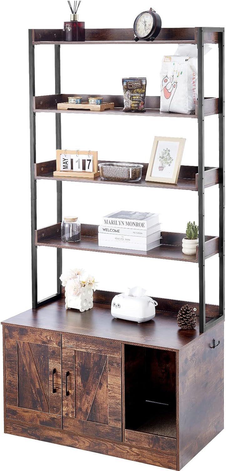 Vevorota Living Lounge Bokkcase Cat Space Organizer Rack | Furniture | Waseeh Pakistan