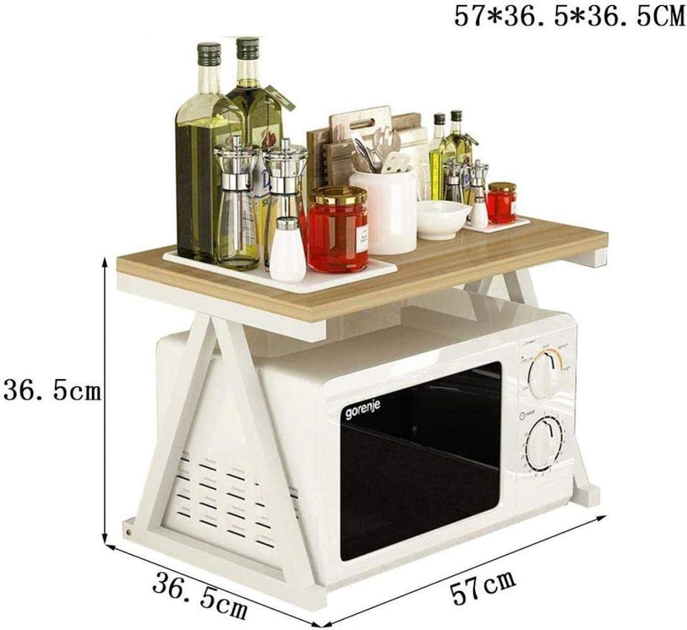 Vinziee Kitchen Microwave Spice Storage Organizer Rack | Not Sale FB | Waseeh Pakistan