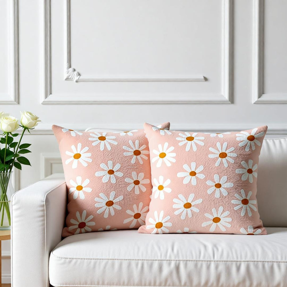 Virel Bedroom Drawingroom Sofa Cushion Covers (Pack of 2) | Home Décor | Waseeh Pakistan