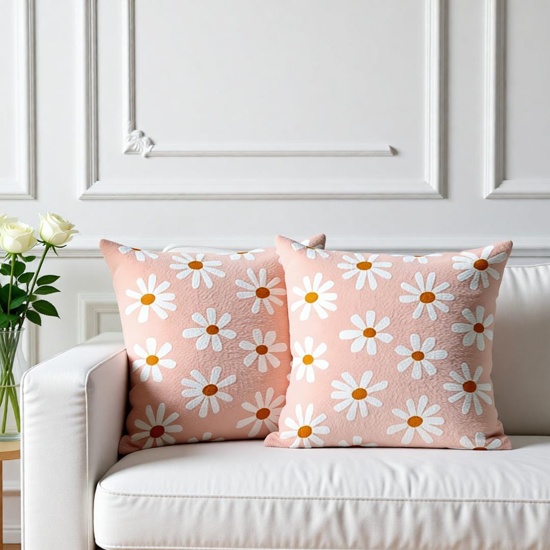 Virel Bedroom Drawingroom Sofa Cushion Covers (Pack of 2) | Home Décor | Waseeh Pakistan