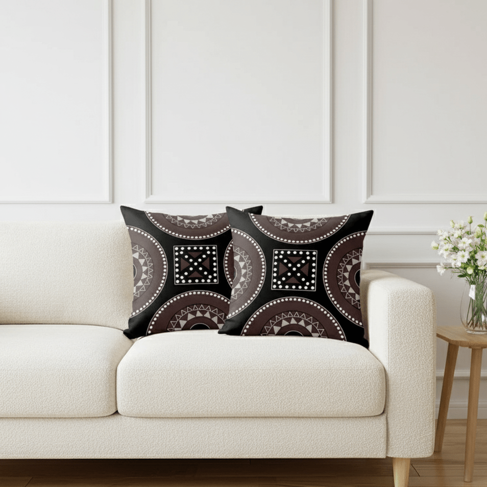 Virelle Tribal Cushion Covers (Set of 2) | Home Décor | Waseeh Pakistan