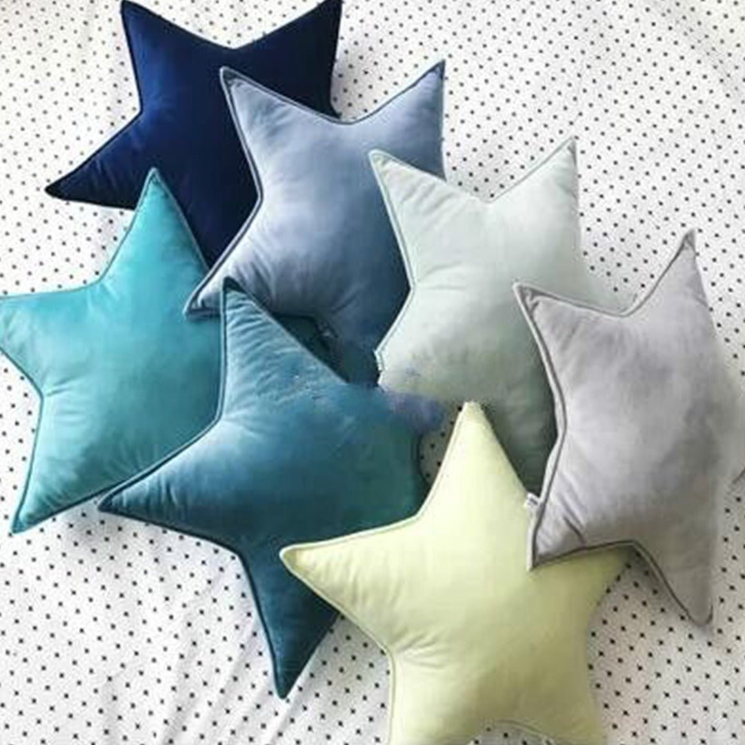 Virellea Star Filled Cushions (Velvet) | Home Décor | Waseeh Pakistan