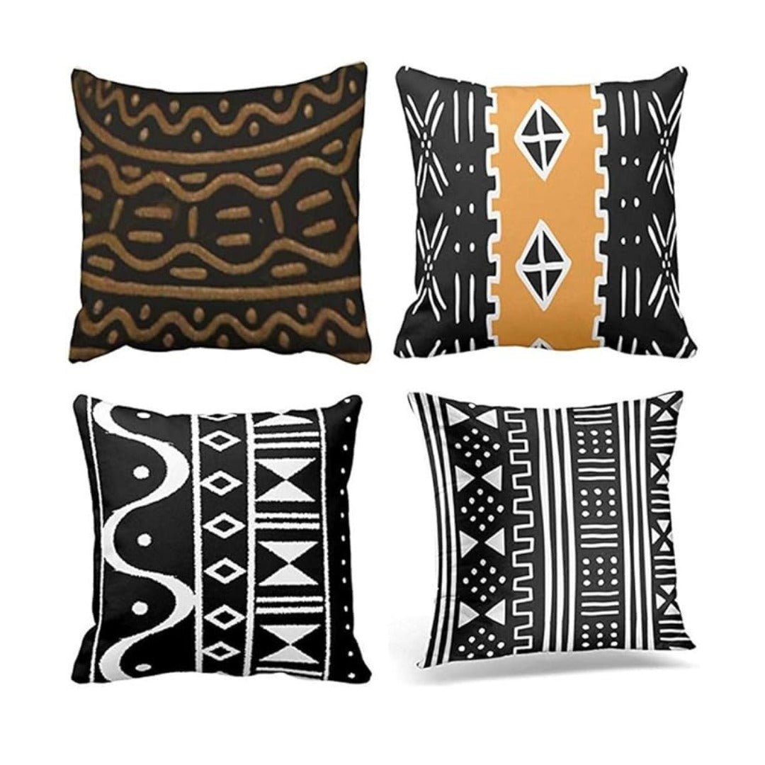 Virelora Cushion Covers (Set of 4) | Home Décor | Waseeh Pakistan