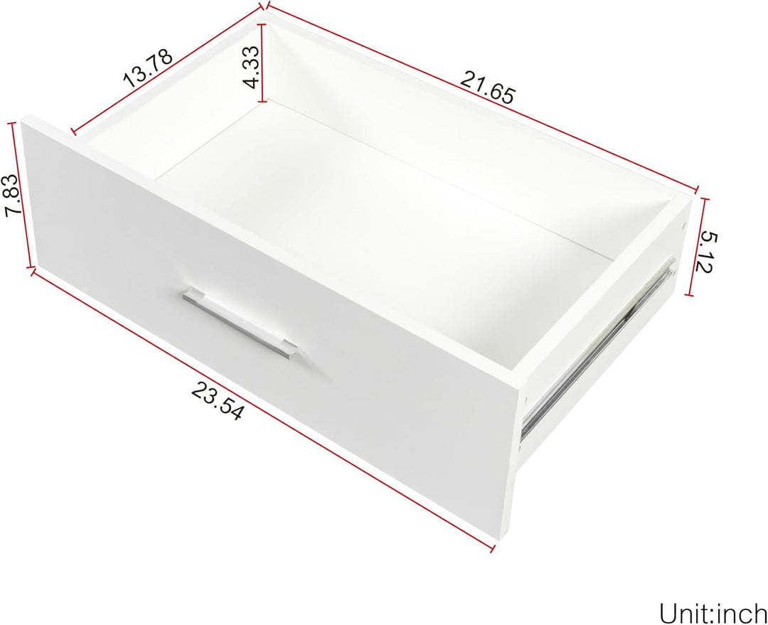 Volo White Drawer Double Dresser Living Room Organizer Cabinet Stand | Furniture | Waseeh Pakistan