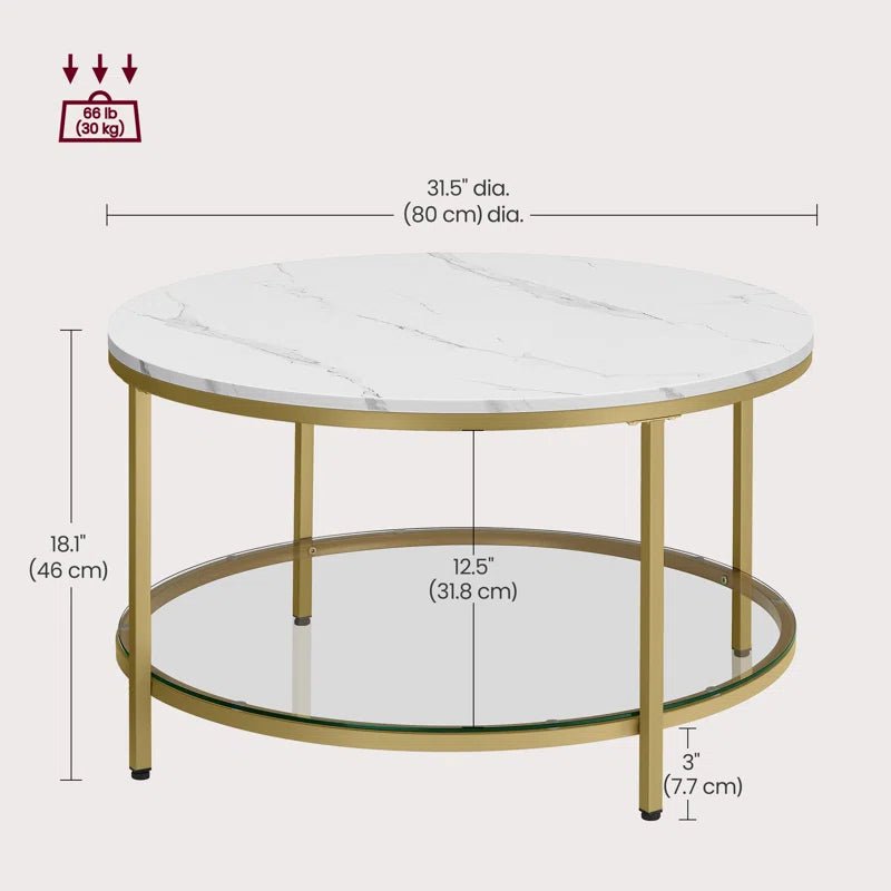 Waldorf Luxe Lounge Living Room Center Coffee Table | Furniture | Waseeh Pakistan
