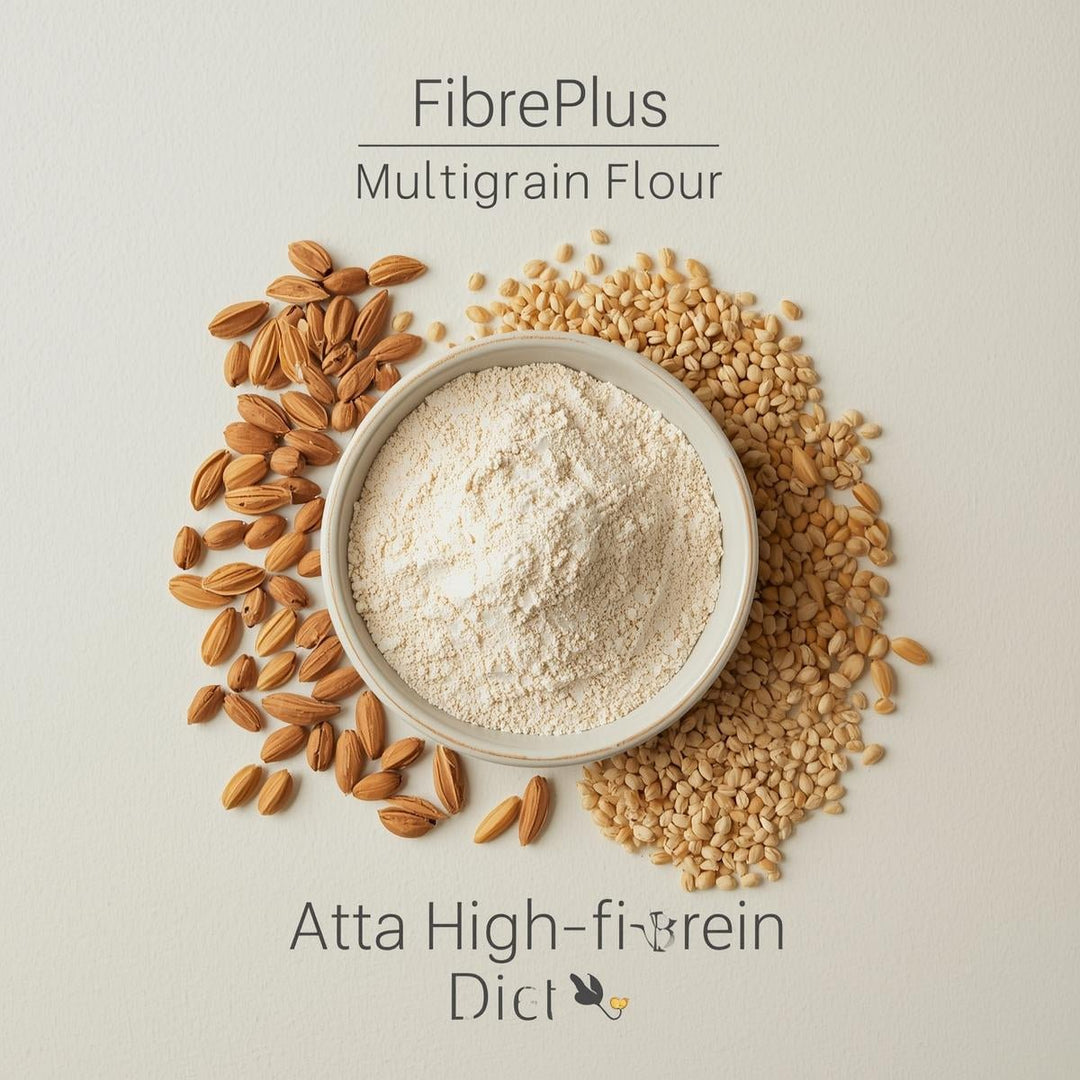 Waseeh FibrePlus Multigrain Flour - Atta (High-fibre Diet) | Waseeh Farm | Waseeh Pakistan