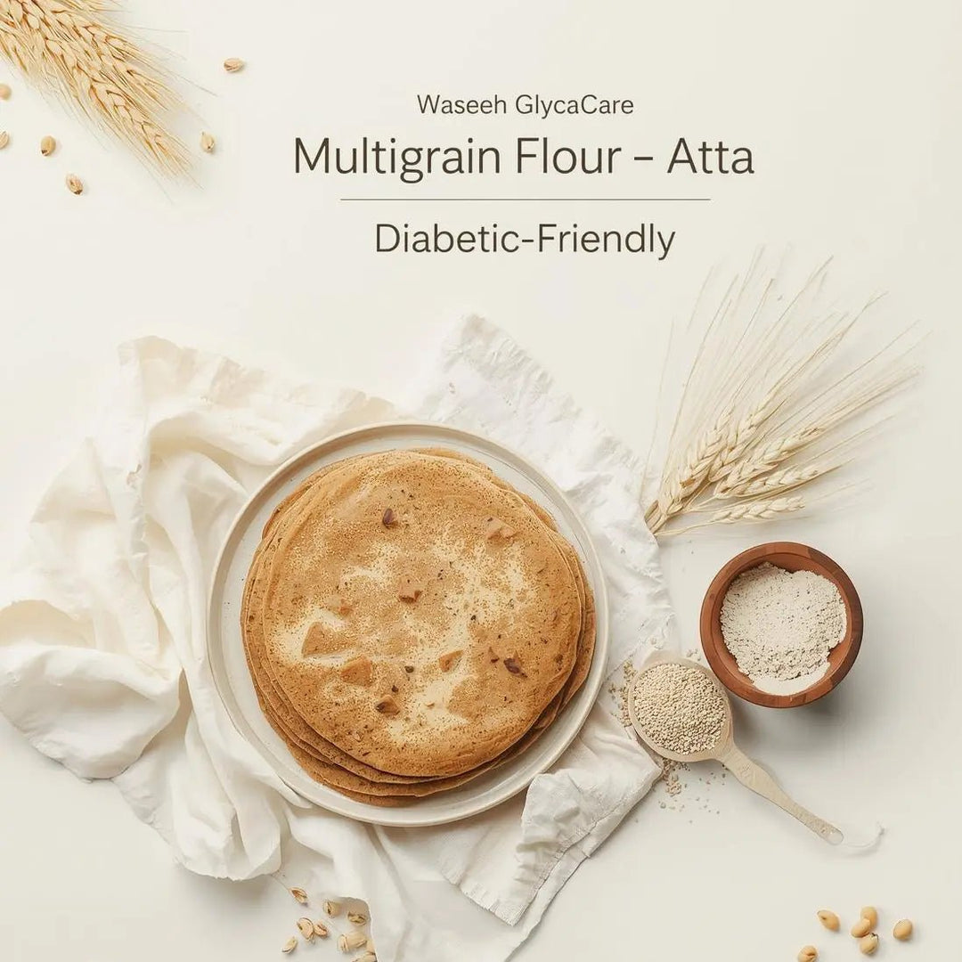 Waseeh GlycaCare Multigrain Flour Atta (Diabetic-friendly) | Waseeh Farm | Waseeh Pakistan