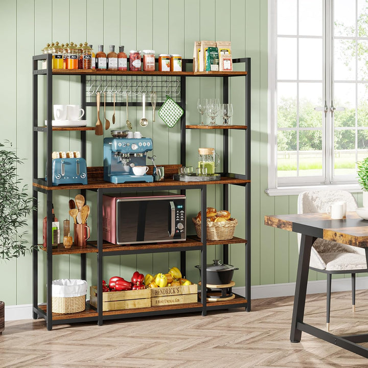Wassizu Wide Hutch Cabinet Microwave Stand Baker’s Kitchen Rack | Furniture | Waseeh Pakistan