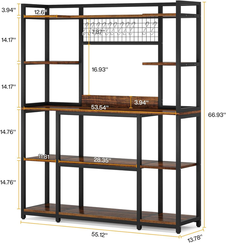 Wassizu Wide Hutch Cabinet Microwave Stand Baker’s Kitchen Rack | Furniture | Waseeh Pakistan