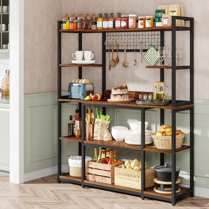 Wassizu Wide Hutch Cabinet Microwave Stand Baker’s Kitchen Rack | Furniture | Waseeh Pakistan