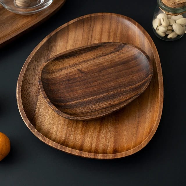 Whole Lovesickness Irregular Oval Platter (Pack of 5) | kitchen item | Waseeh Pakistan