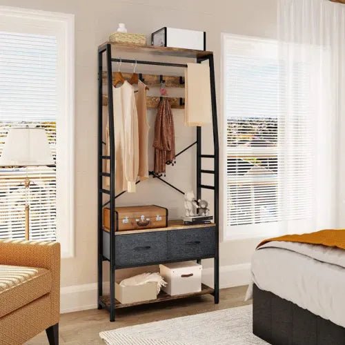 YITA Entryway Hall Living Bedroom Coat Shoe Organizer Storage Drawer Rack | Furniture | Waseeh Pakistan