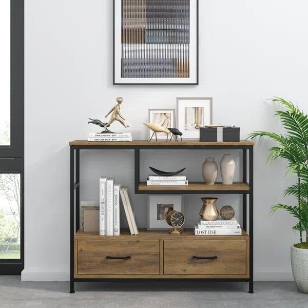 Zatora Hallway Entryway Bookshelve Organizer Console Table | Furniture | Waseeh Pakistan