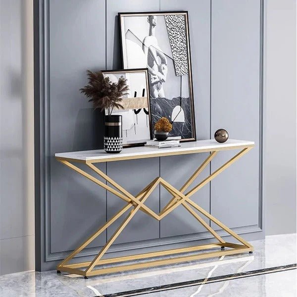 Ziggy Center Pyramid Hallway Console Living Lounge Facing Table | Furniture | Waseeh Pakistan