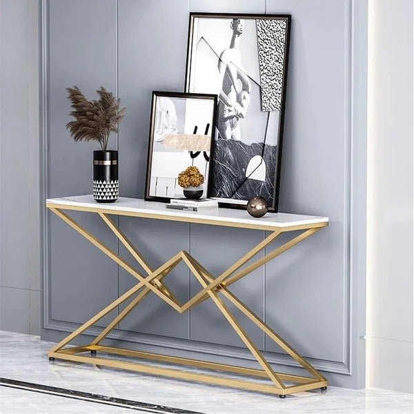 Ziggy Center Pyramid Hallway Console Living Lounge Facing Table | Furniture | Waseeh Pakistan