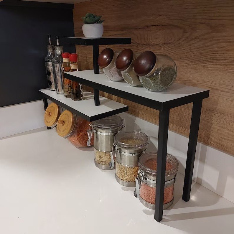 Ziggy Zone Corner Kitchen Spice Salt Organizer Storage Shelve Rack | Not Sale FB | Waseeh Pakistan