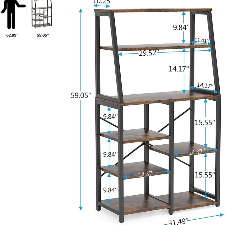 Zilla Tine Kitchen Spices Oven Organizer Storage Bakers Rack | Furniture | Waseeh Pakistan