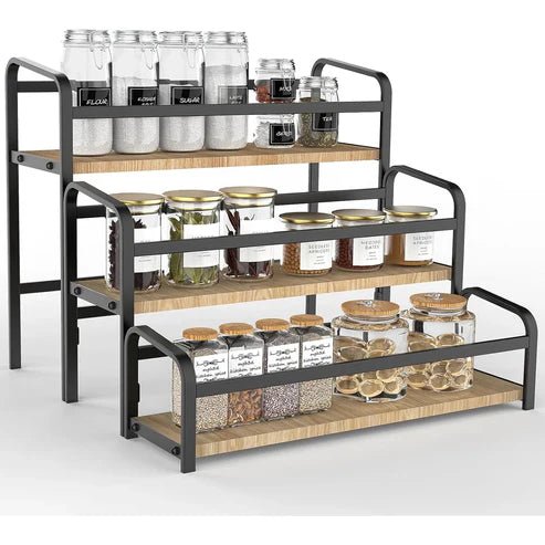 Zizila 3-Tier Countertop Spice Organier Rack | Furniture | Waseeh Pakistan