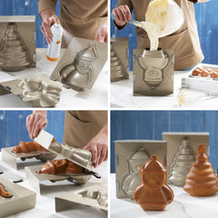 Cone & Bear Cake Baking Mold - waseeh.com