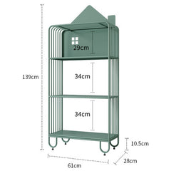 Sisi House Bookcase Kids Organizer Rack - waseeh.com