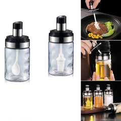 Transparent Seasoning Condiment Bottle - waseeh.com