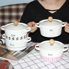 Creative Porcelain Soup Bowl - waseeh.com