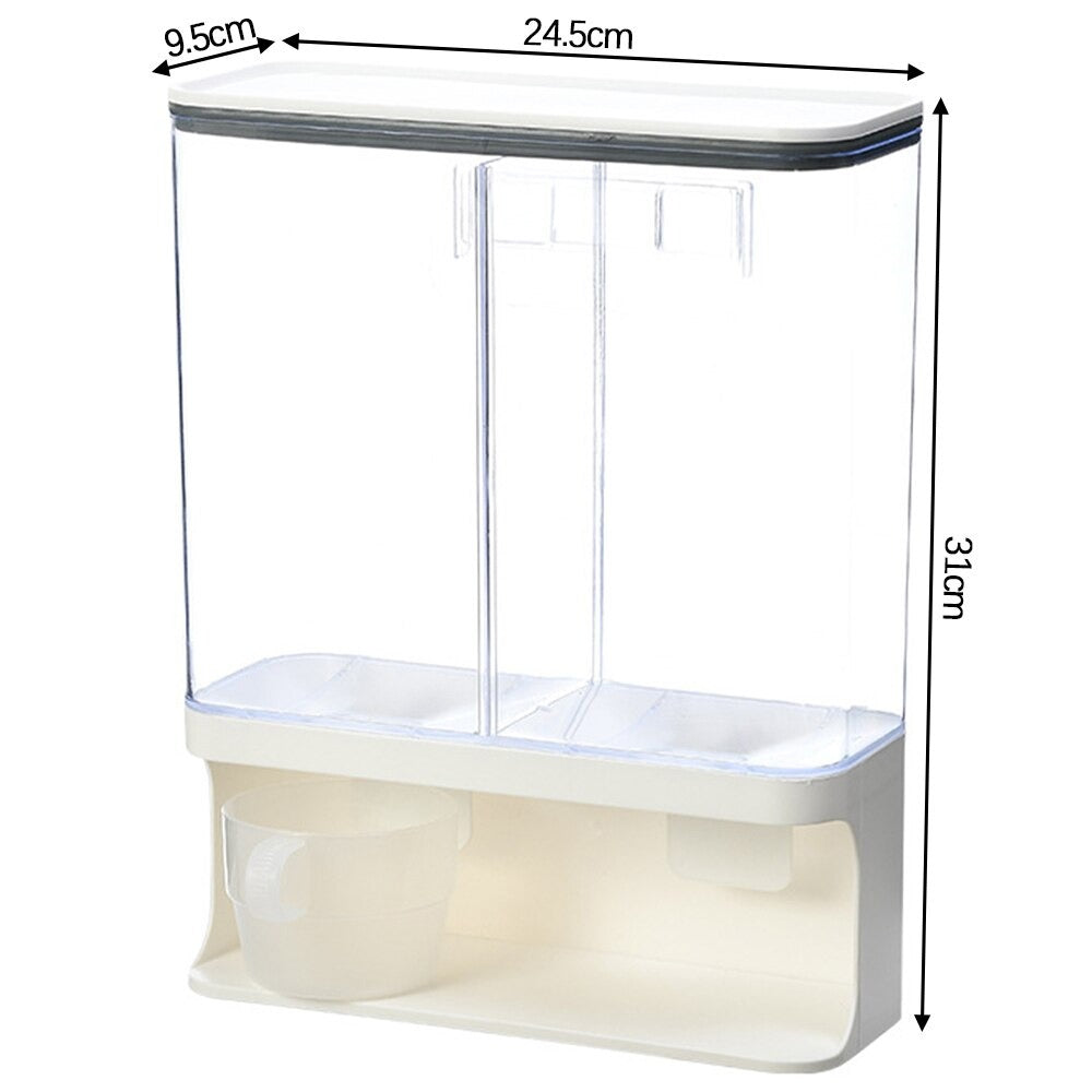 Divided Mounted Containers - waseeh.com