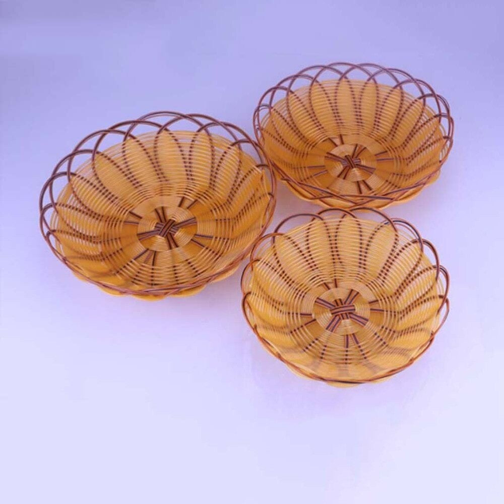 Rattan Bread Basket - waseeh.com
