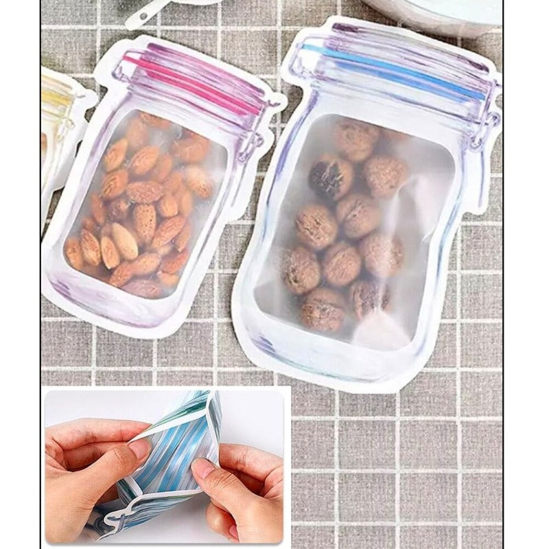 Mason jar Food Storage Bags (Pack of 3) –