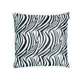 Zebra Printed Filled Cushion - waseeh.com