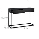 Home Drawing Entryway Console Organizer Table Decor - waseeh.com