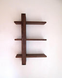 Wall Fitted Vintage Wooden Organizer Rack Shelve Decor - waseeh.com